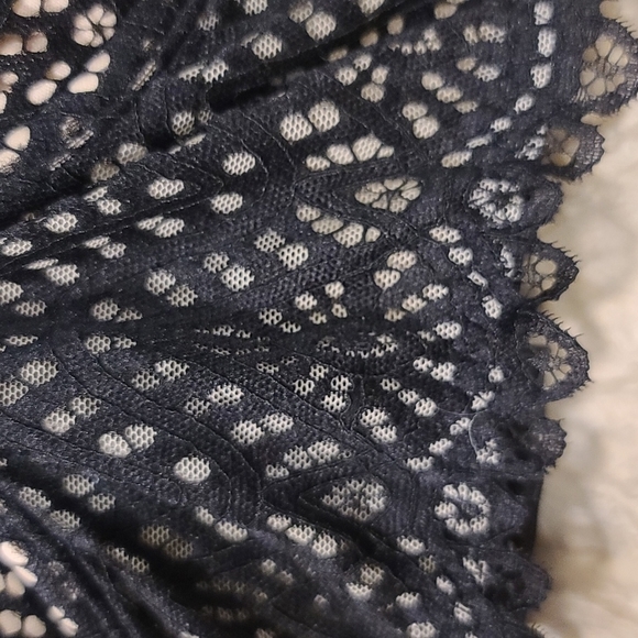 NWT 32DD Lace Longline Strapless Bra Lightly Lined Underwire Bustier - Picture 7 of 13